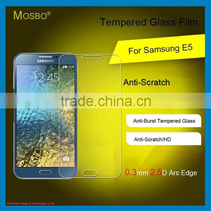 Latest hot sale screen protector for samsung galaxy E5