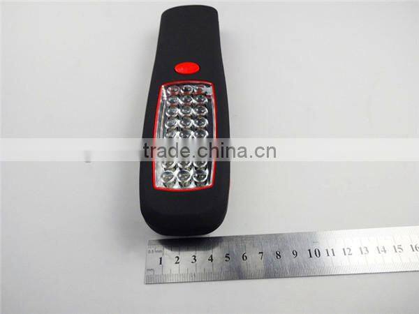 GS-4003 Plastic ABS material light lanterna 24 led magnetism hanging torches