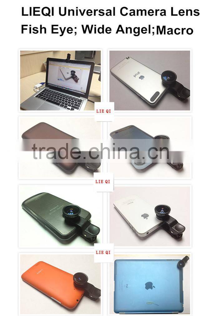2015 Clip Fisheye Camera Lens Universal Samrtphones Cell Phone Lens Attachment