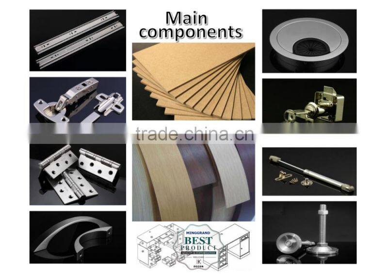 Simply 3 layers wooden bookshelf in home or office for book storing