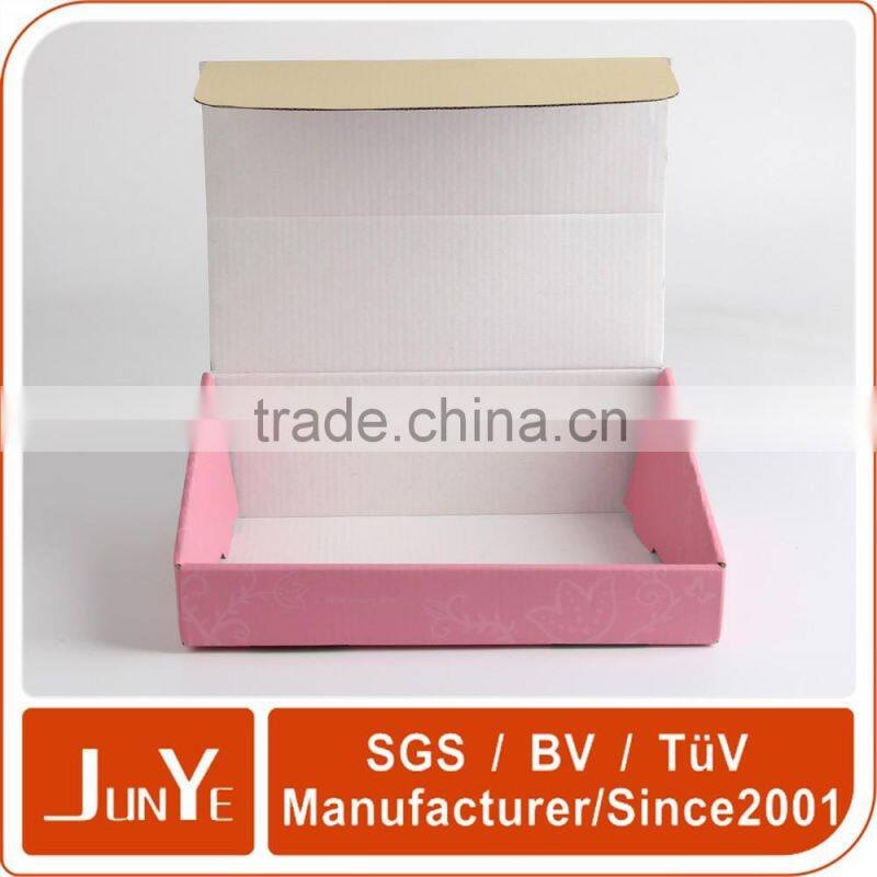 creative cosmetic folded over box packaging design