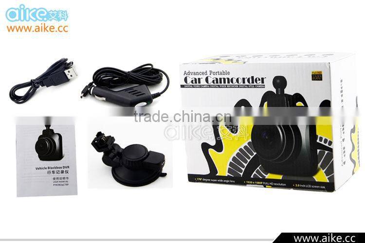 2016 NEW Mini Car DVR Camera G50 Novatek 96650 Full hd 1080P 2.0"LCD+WDR+G-Sensor+H.264 Video Recorder Dash Cam