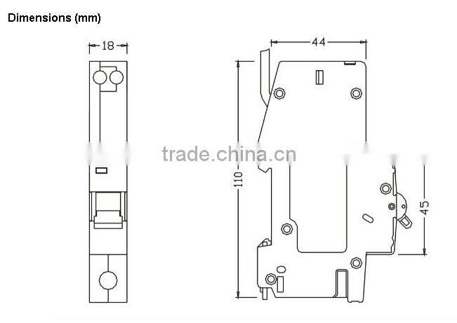 indoor mini circuit breaker