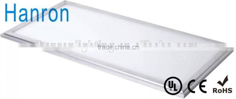 5 years warranty 300*600 CE ROHS energy saving 24W ultra thin LED panel light lighting with Flicker Free driver