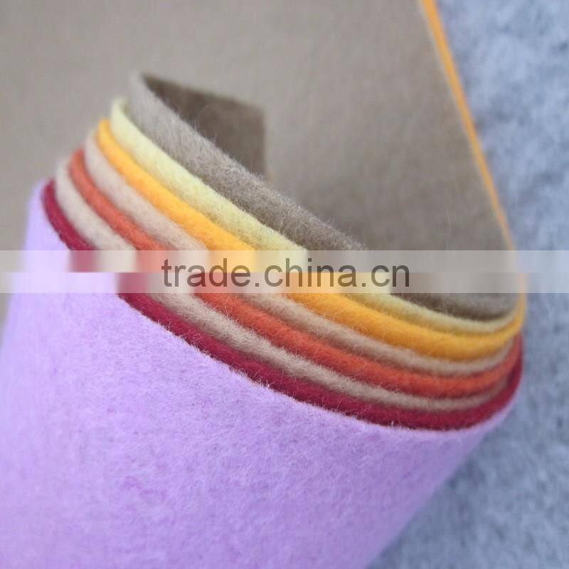 High quality color polyester felt