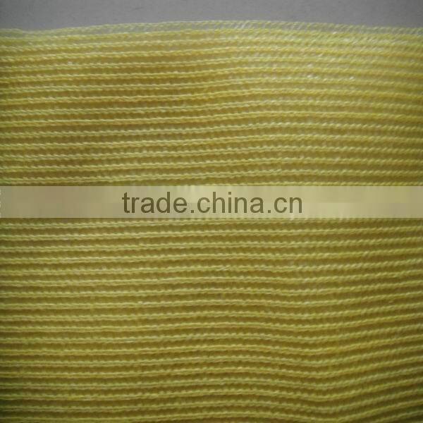 Yellow And White High Quantily PE Woven Shade Net