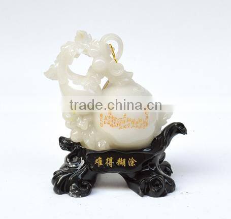 promotion Resin ginseng Ornaments for sale