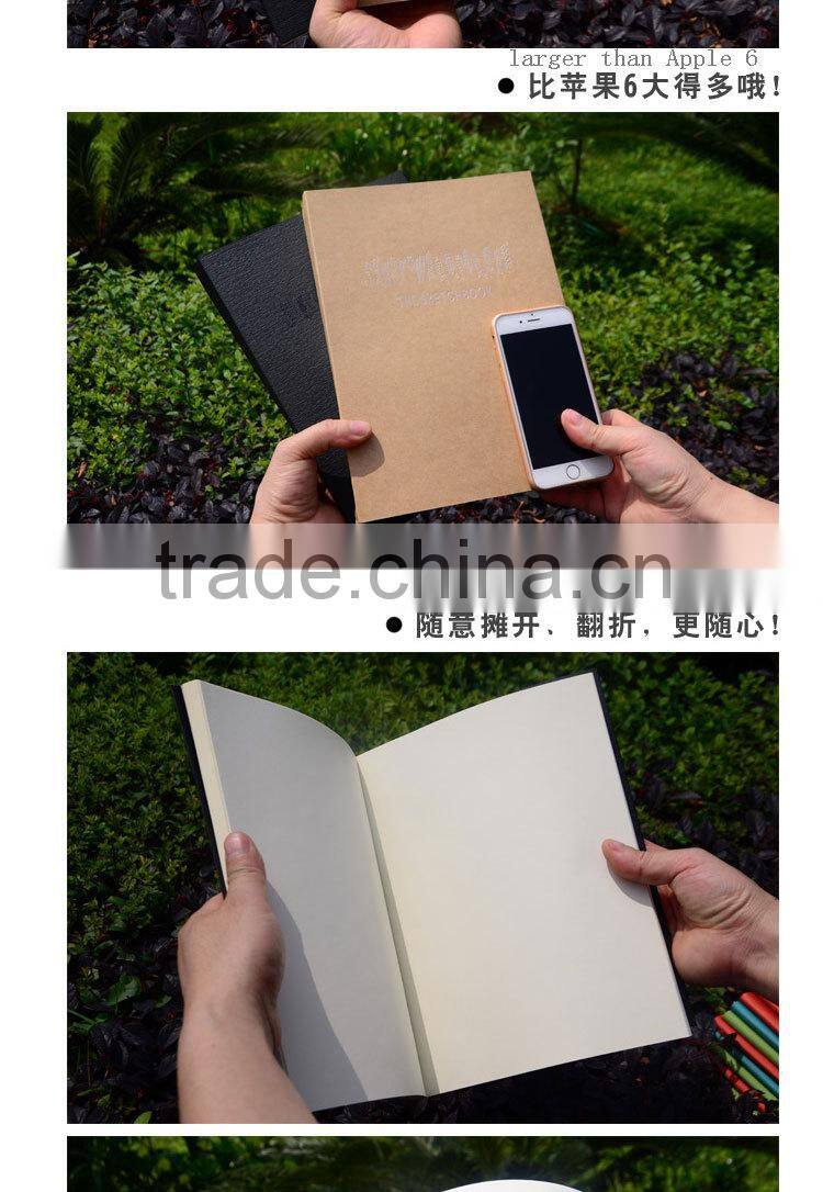 A5 Paperback Notepad Organizer Custom Sketch Notebook