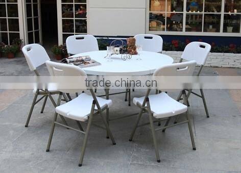 Hongma plastic folding round catering table