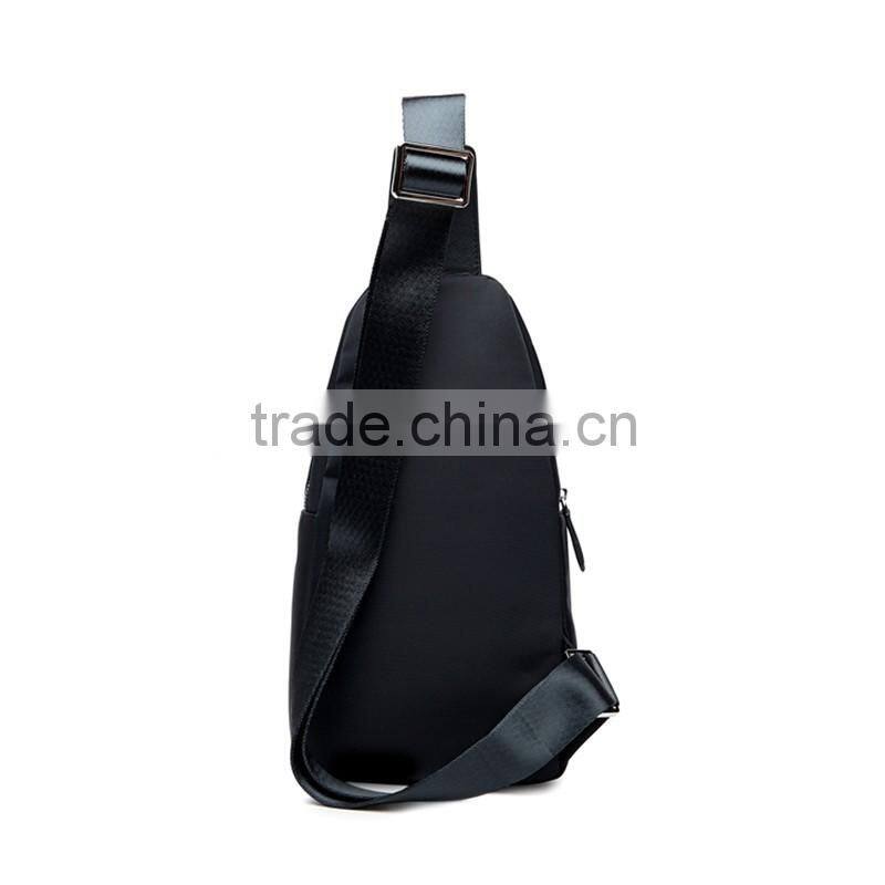 Wholesale fashion nylon cross body bags casual messenger bag for men