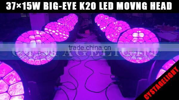 37X15W B-eye K20 LED Beam Moving Head Light
