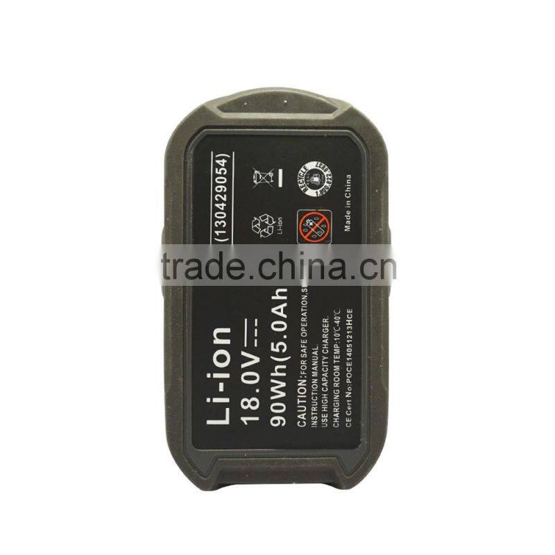 5.0AH One Plus P108 18V Lithium Battery for Ryobi P104 P105 P102 P103 P107