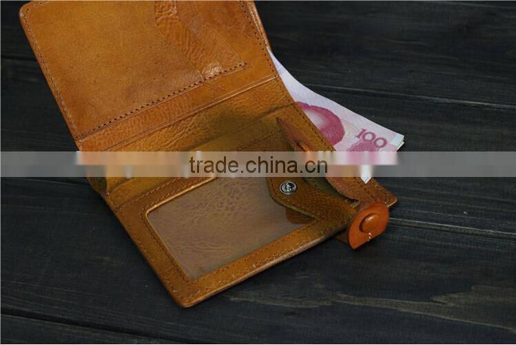 Multi-function Retro Wallet,High Qulity Leather Wallet of Male and Female