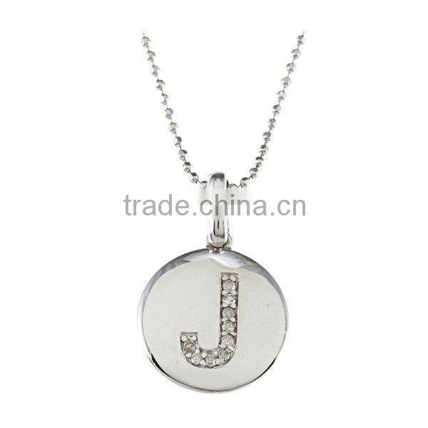2013 fashion letter J pendant necklace infinity necklace long pendant necklaces for girls