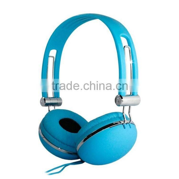 Factory price Colorful popular Stereo Wired Headphone with 1 year warranty