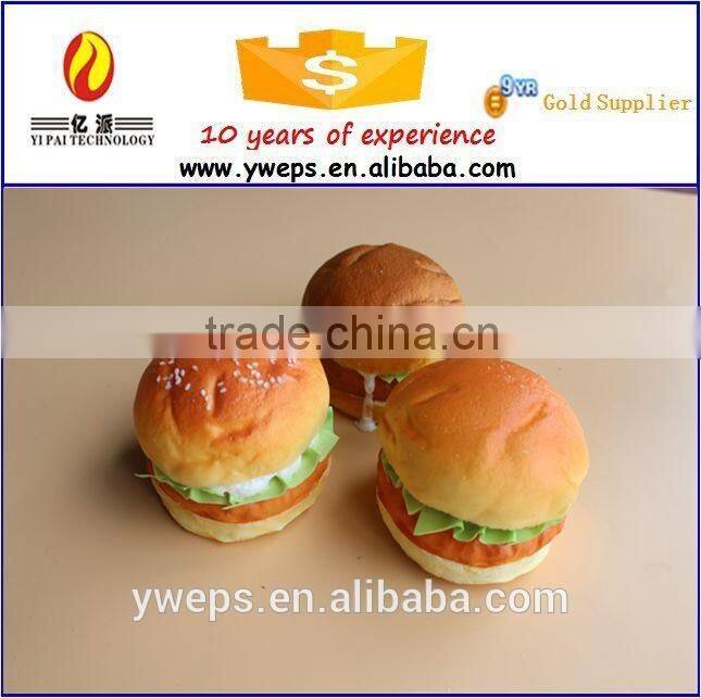 Plastic fake food model / artificial fake bread model show