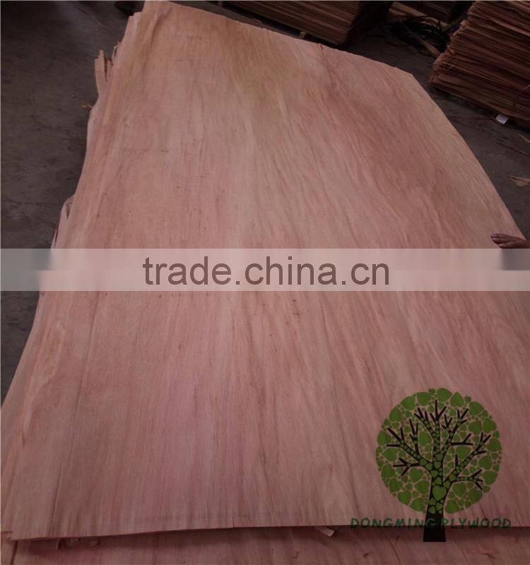 burckella veneer similar with keruing wood veneer plywood 0.3mm linyi manufacture