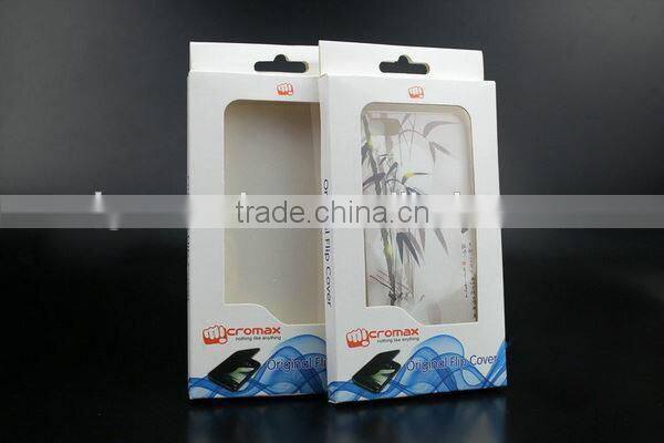 New customized cell phone case paper box
