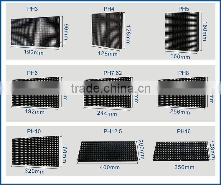 high definition LED wall sign display xxx video