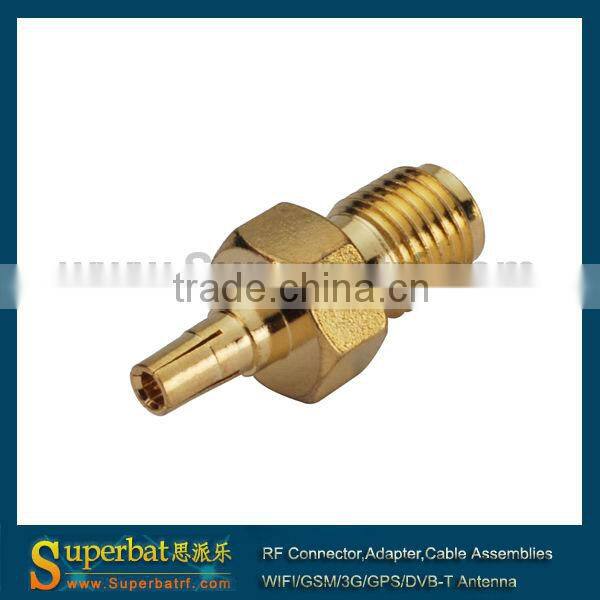 RP-SMA Jack to CRC9 Plug connector adapter