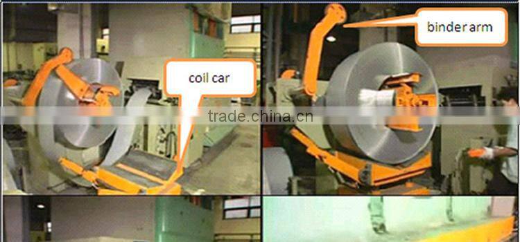 nc servo feeder straightener and uncoiler 3 in 1