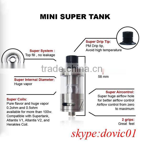 Tobeco super tank mini with 304 ss material