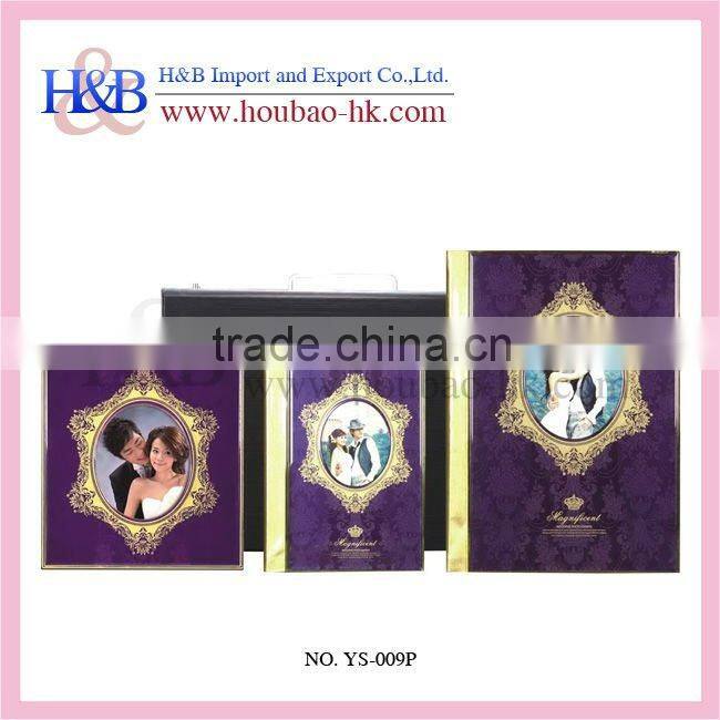 H&B top sale crystal cover wedding photo album book