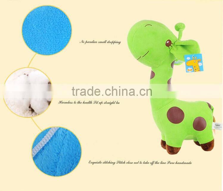 Plush Cartoon Kids Toys Giraffe Soft Stuffed Children Animal Doll