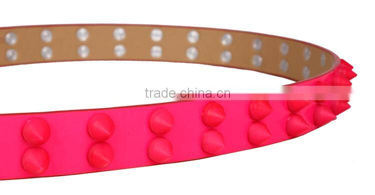 2016 fashion women leather belt