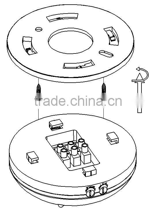 ES-P19A surface mount PIR Motion / infrared motion detector switch with wide angle