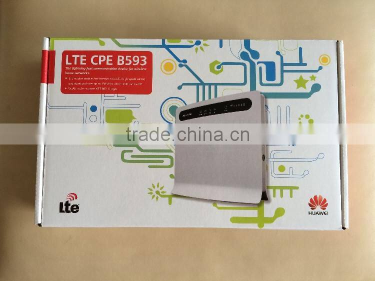 Original Huawei B593 4G GSM Router 4G LTE Cpe Router Wifi Router Mobile Sim Card