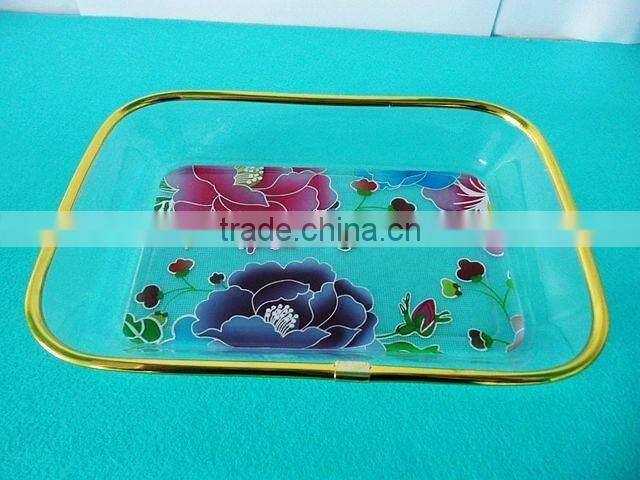 Square plastic Fruit Plate