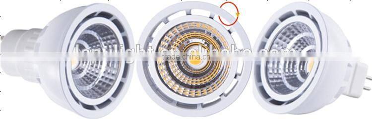 cheapest factory price dimmable 5watt 2700k cri85 led lamp gu10 with reflector cup