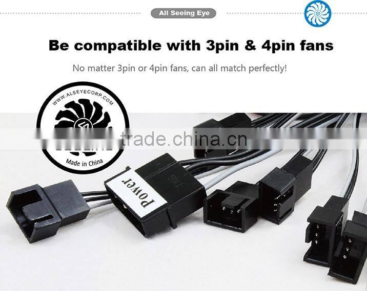 Alseye DA0310 manufacture controller fan pc front panel accessories a-100L digital fan regulator