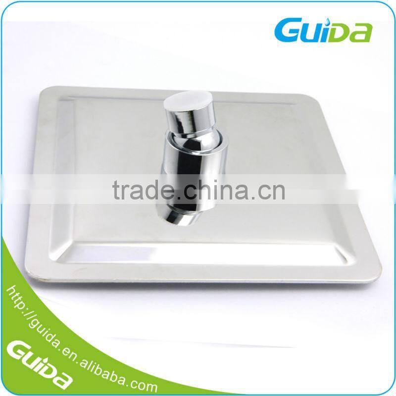 Custom Stainless Steel 12 inch Large Rain Fall Water Shower Heads Fixture Ceiling Mount System