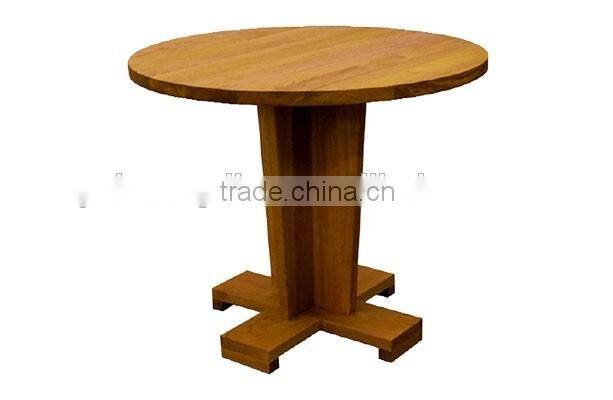 Restaurant coffee table oval solid wood dining table YT7026