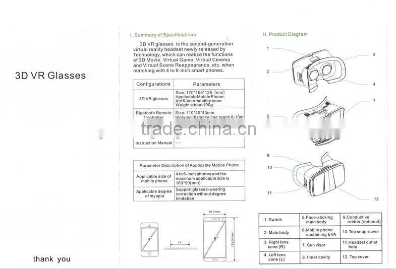 vr 3d glasses ,vr 3d glasses with great price,low price plastic 3d glasses