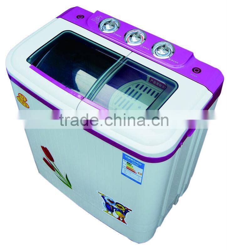 3.0kg single tub semi automatic mini baby washing machine with dryer