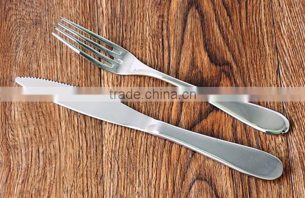 Sterling silver custom flatware round handle flatware german flatware for hotel restaurant household gift dealer and wholesale