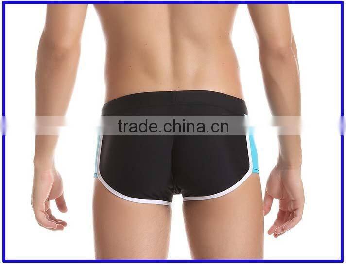 Solid color sexy men beach sport swimming shorts fashion men swimming shorts