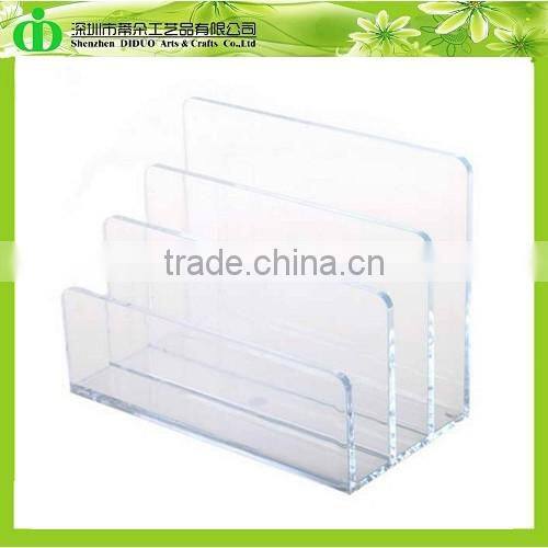 DDO-0049 Trade Assurance Modern Acrylic Desktop Letter Holder