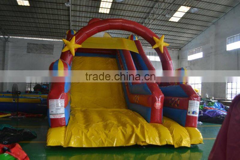 Popular inflatable swimming pool game water park slides