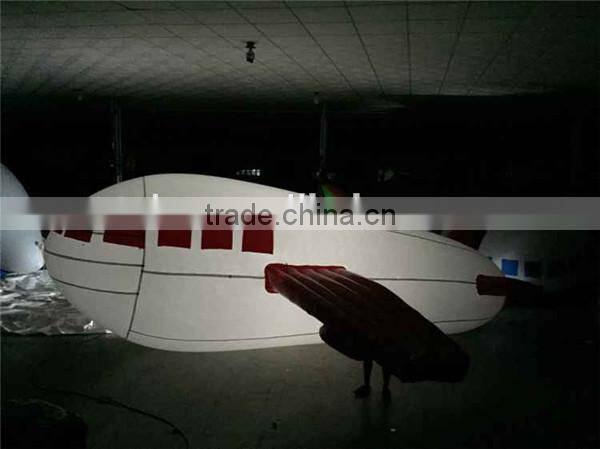 2015 inflatable advertising airship / inflatable helium airship/inflatable airplane for Sale