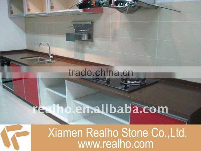sunshine white thin quartz slabs