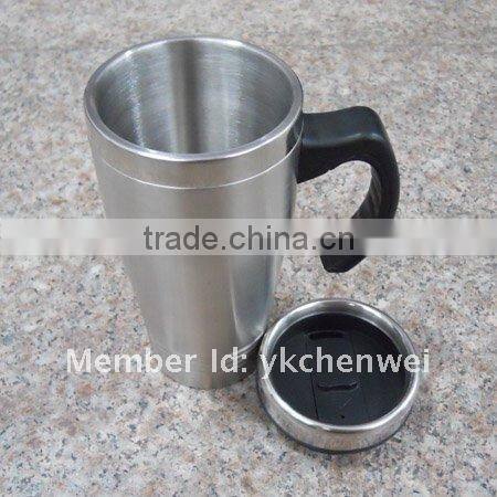 16oz new style double wall stainless steel travel mug