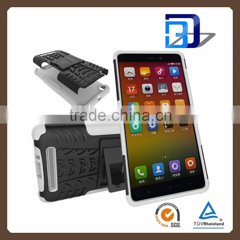 Cell phone accessory PC+TPU Hybrid Armor Case with Slim Stand phone case for Xiaomi Redmi 3 china wholesale