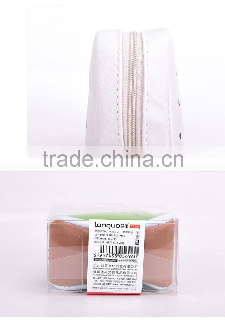 creative coin pouch PU fruit design lovely coin case small pouch