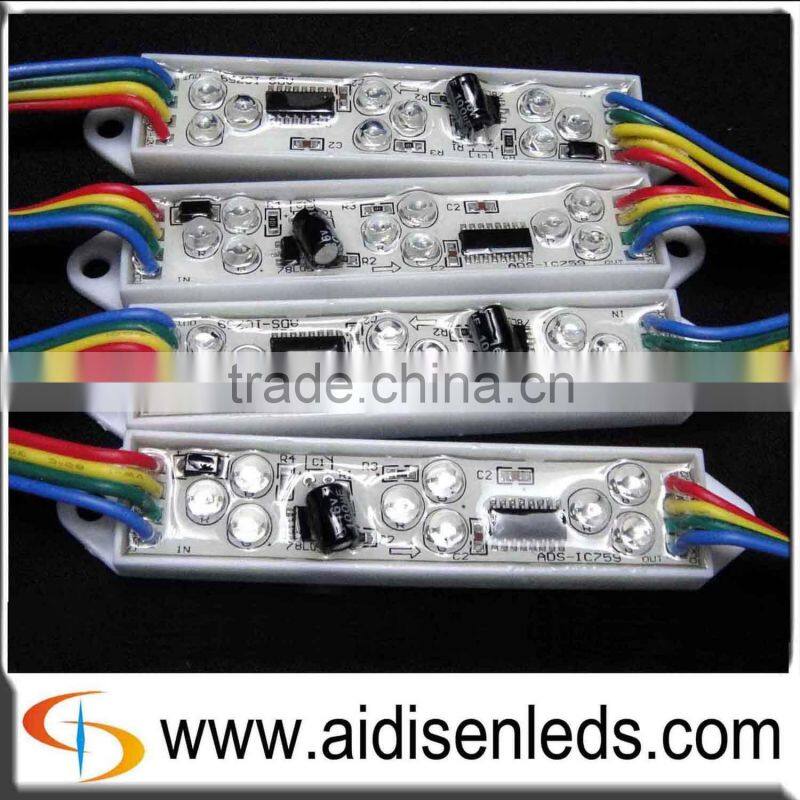 Waterproof RGB addressable boxlight led module light for arcylic sign