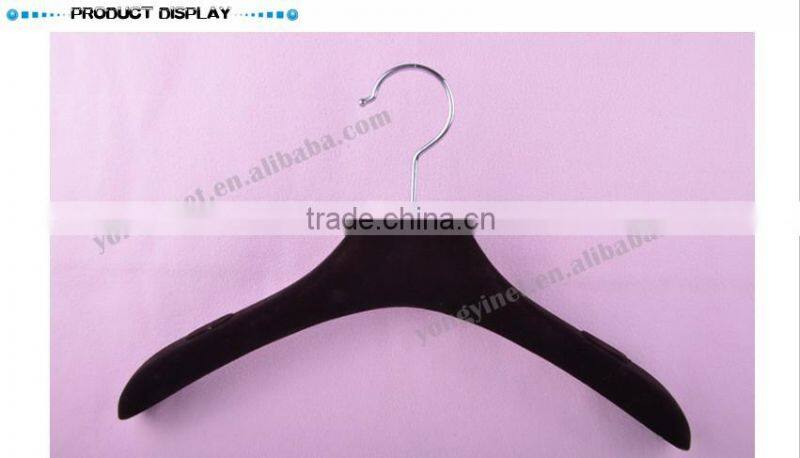 hanger abs hanger velvet flocked hanger with logo