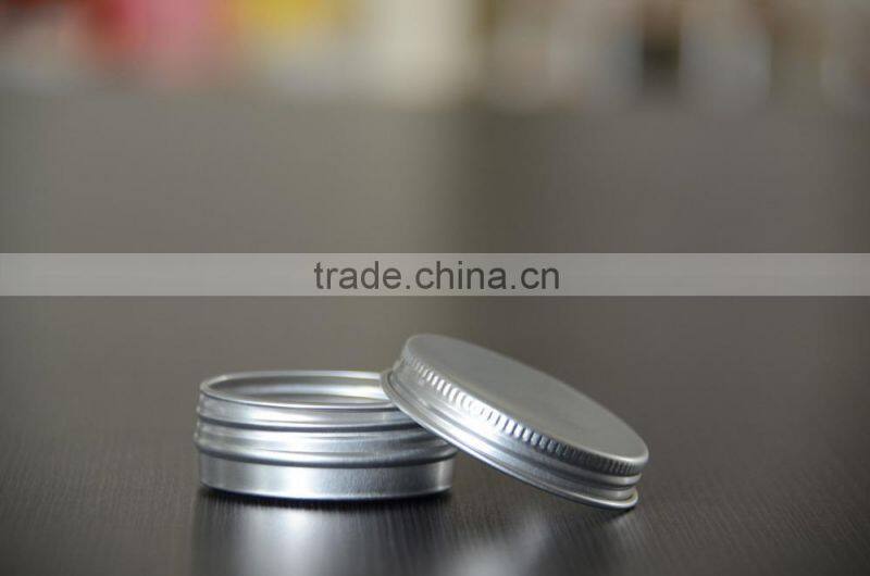 china supplier hair aluminum box cream jar 10ML 30ML 50ML 60ML
